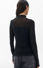 Rag & Bone LUCA MIXED-MEDIA MOCKNECK