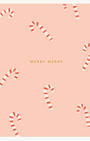 MERRY CANDY CANES CARD - Romi Boutique