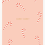 MERRY CANDY CANES CARD - Romi Boutique