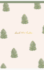 DECK THE HALLS TREES CARD - Romi Boutique