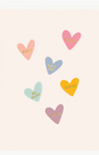 CONVERSATION HEARTS GREETING CARD by Ramona & Ruth - Romi Boutique