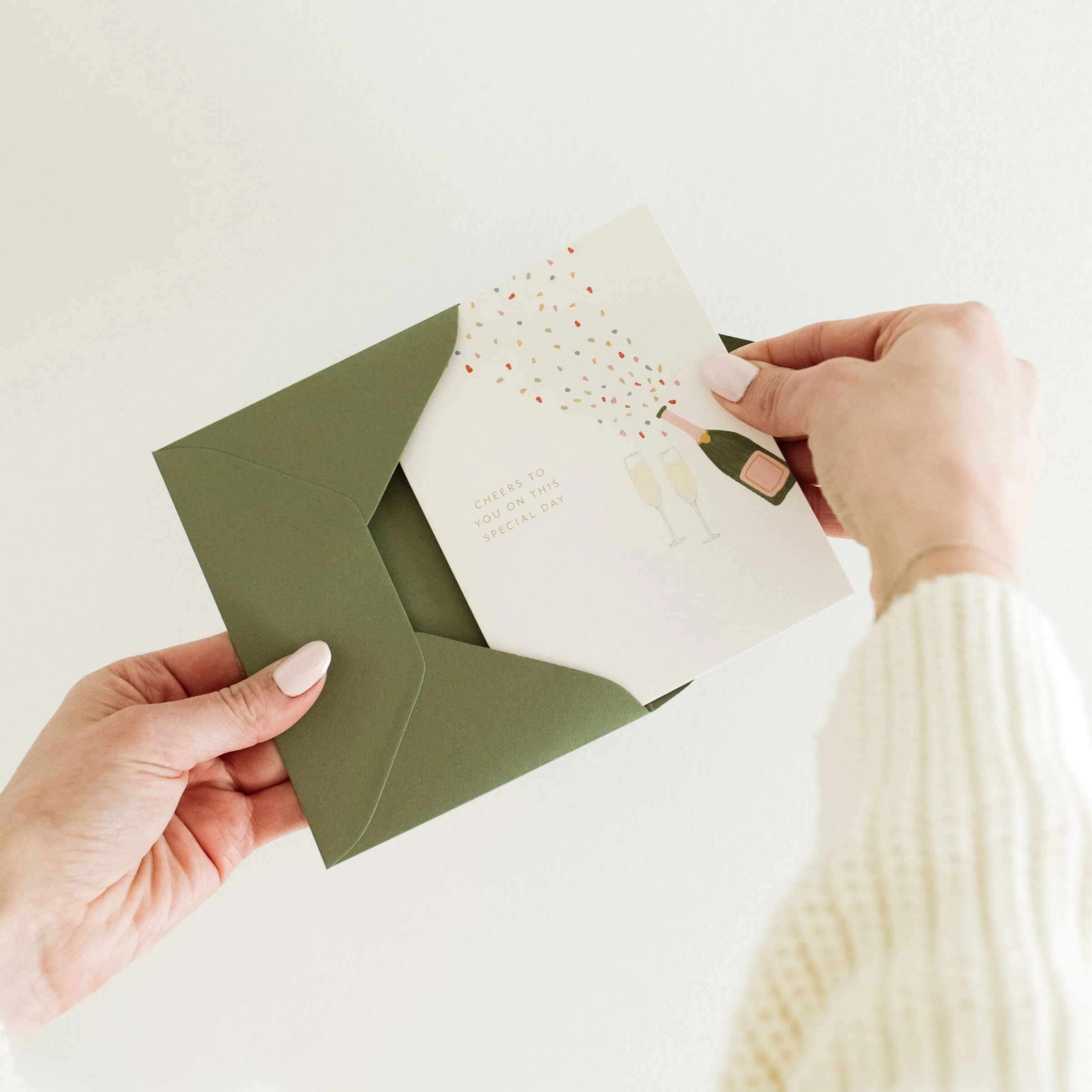 CHEERS TO YOU GREETING CARD by Ramona & Ruth - Romi Boutique