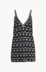 LYNDA EMBELLISHED V-NECK MINI DRESS by Ramy Brook - Romi Boutique