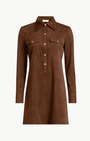 MARIA FAUX SUEDE MINI DRESS by Ramy Brook - Romi Boutique