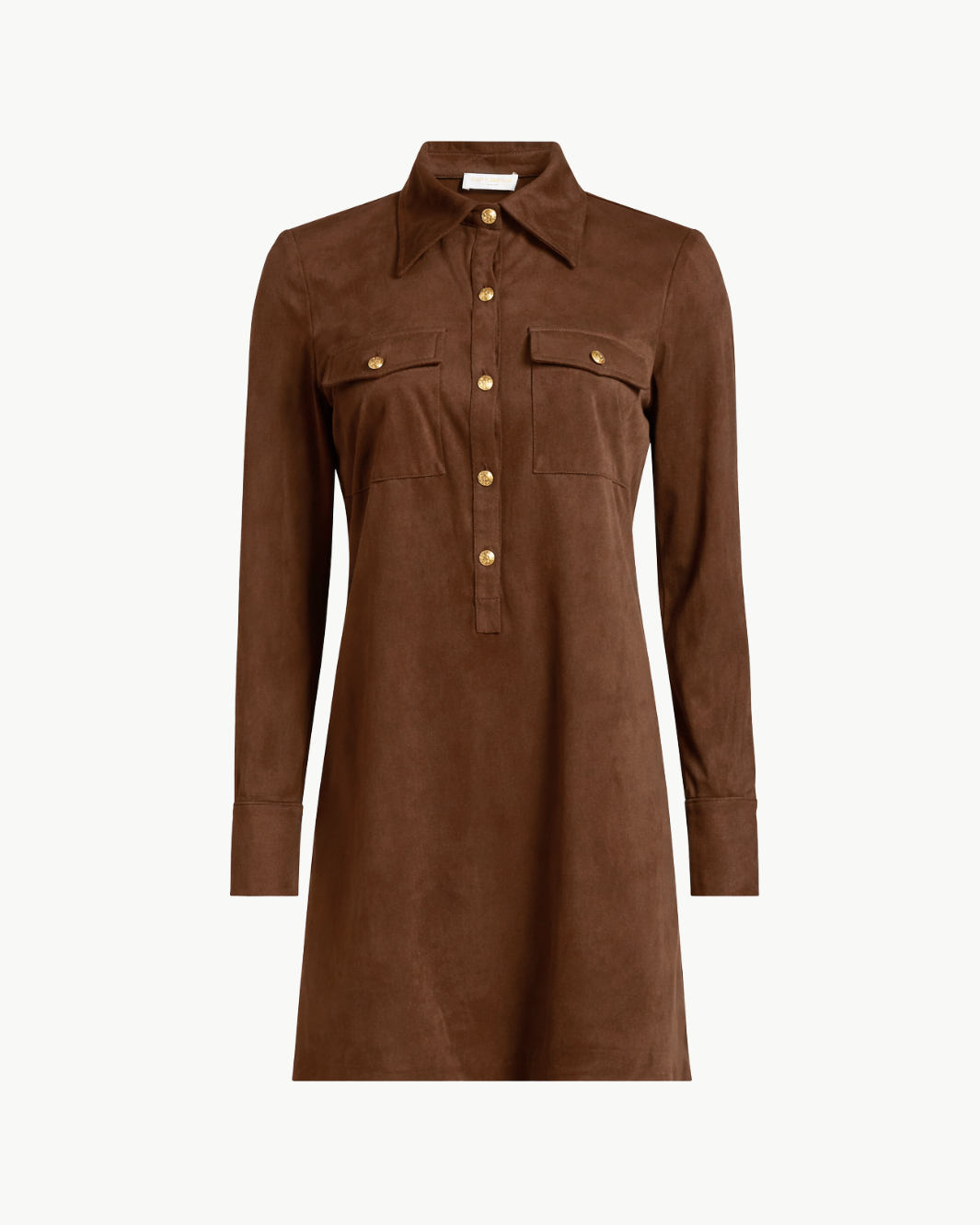 MARIA FAUX SUEDE MINI DRESS by Ramy Brook - Romi Boutique
