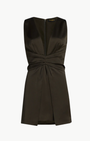 CASSEA PLUNGING MINI DRESS IN DEEP OLIVE by Ramy Brook - Romi Boutique