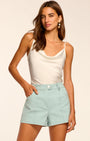 MARCO MINI SHORT IN MOONSTONE BLUE - Romi Boutique