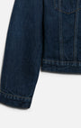 BABY TRUCKER JACKET IN BARELY WORN STUD - Romi Boutique