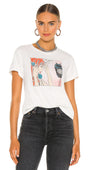 CLASSIC TEE JUST SEND WINE IN VINTAGE WHITE - Romi Boutique