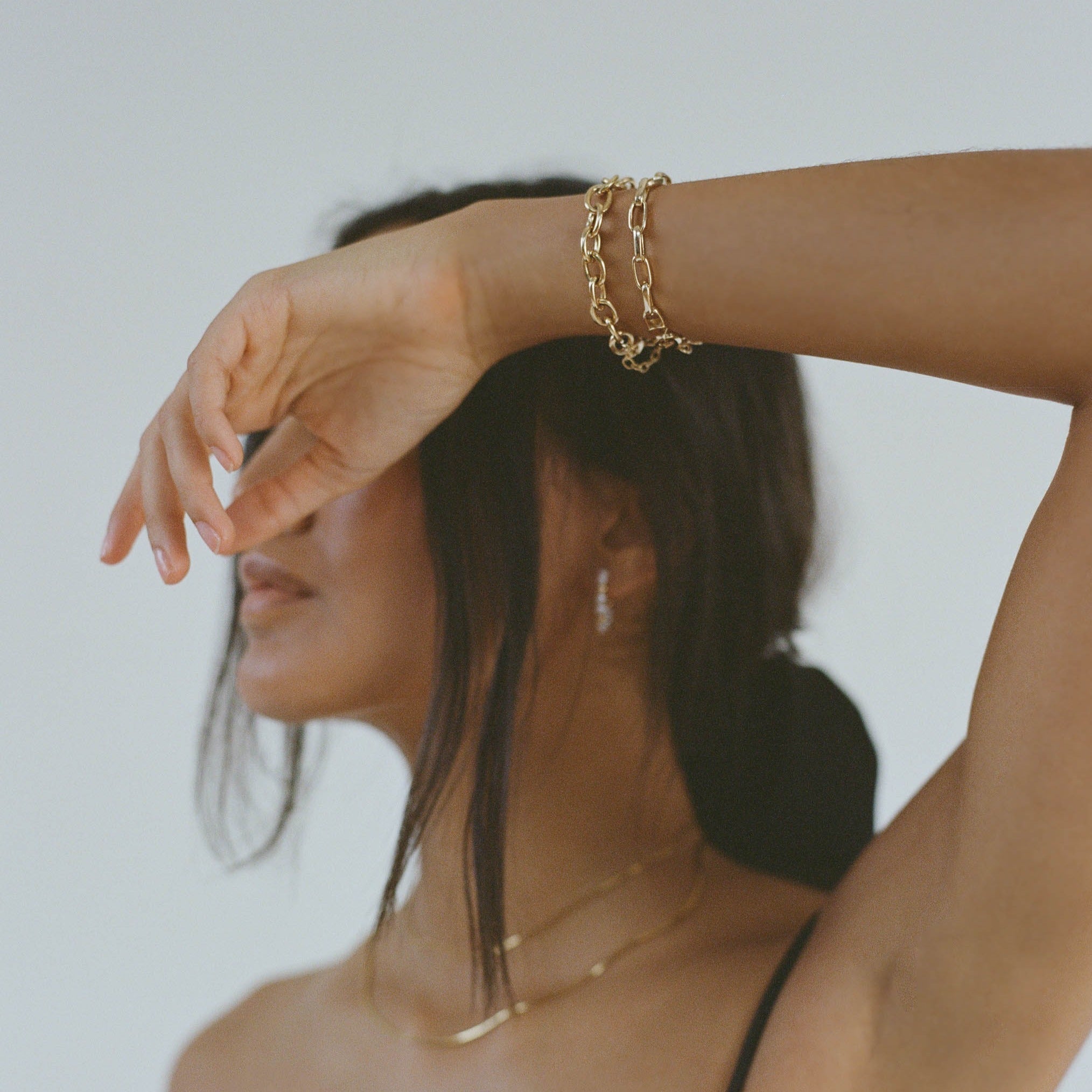 OVAL LINK BRACELET by Alexa Leigh - Romi Boutique