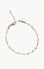 STONE HARBOR BRACELET IN FRESHWATER PEARL/GOLD - Romi Boutique