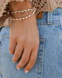 STONE HARBOR BRACELET IN FRESHWATER PEARL/GOLD - Romi Boutique