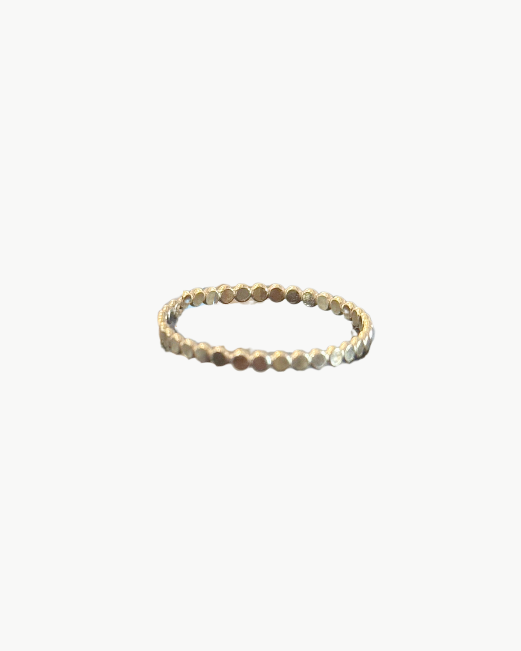 Romi STACKABLE DOTTED RING IN GOLD