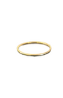 STACKABLE SMOOTH RING IN GOLD by Romi - Romi Boutique