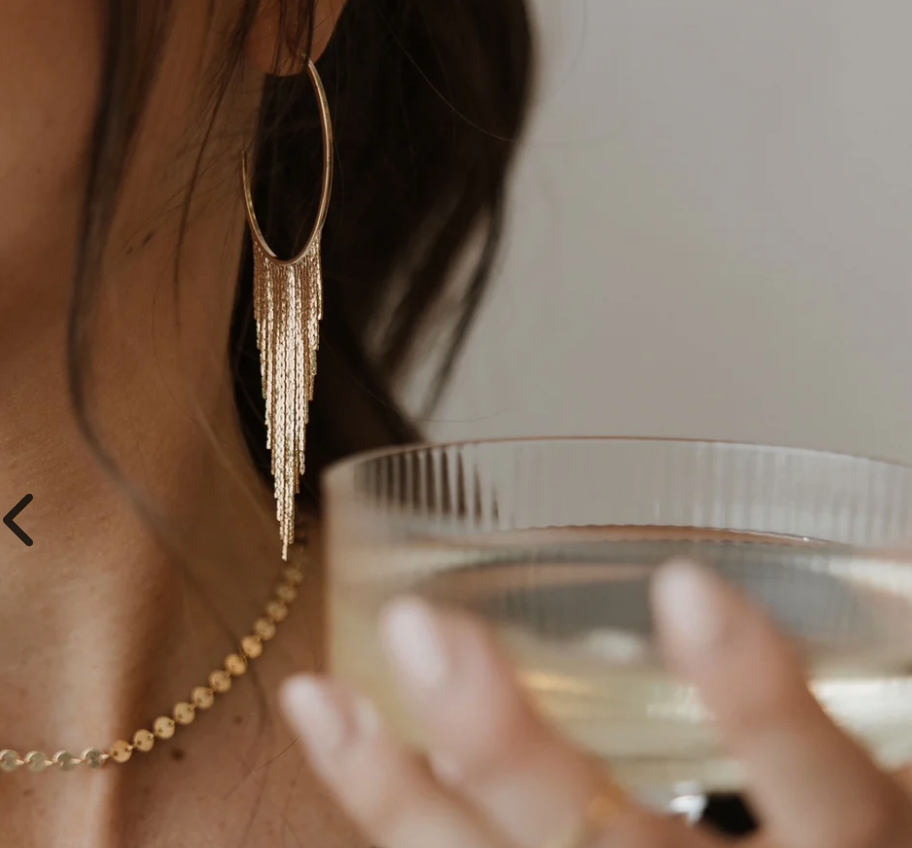 Romi CASCADING HOOPS IN GOLD