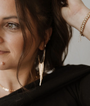 Romi CASCADING HOOPS IN GOLD