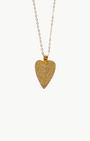 ONE LOVE HEART CZ NECKLACE IN GOLD FILLED - Romi Boutique