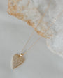 ONE LOVE HEART CZ NECKLACE IN GOLD FILLED - Romi Boutique