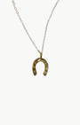 GIDDY UP HORSESHOE NECKLACE IN GOLD - Romi Boutique