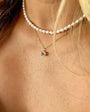 SEA ISLE FRESHWATER RICE PEARL BEADED NECKLACE IN GOLD by Romi - Romi Boutique