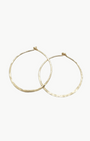 SMALL GOLD HOOP EARRING by Romi - Romi Boutique