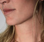 SMALL GOLD HOOP EARRING by Romi - Romi Boutique