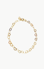 SWEETHEART HEART CHAIN BRACELET IN GOLD by Romi - Romi Boutique
