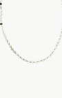 LUXE SEQUIN DISC CHAIN NECKLACE IN SILVER - Romi Boutique