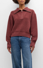 TINSLEY HALF ZIP PULLOVER IN CIMARRON by Sablyn - Romi Boutique