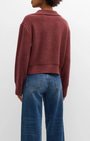 TINSLEY HALF ZIP PULLOVER IN CIMARRON by Sablyn - Romi Boutique