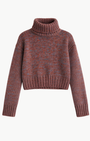 DARCEY CROPPED SLOUCHY TURTLENECK by Sablyn - Romi Boutique