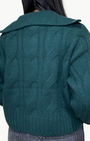ESME HALF ZIP CABLE SWEATER IN SACRAMENTO by Sablyn - Romi Boutique