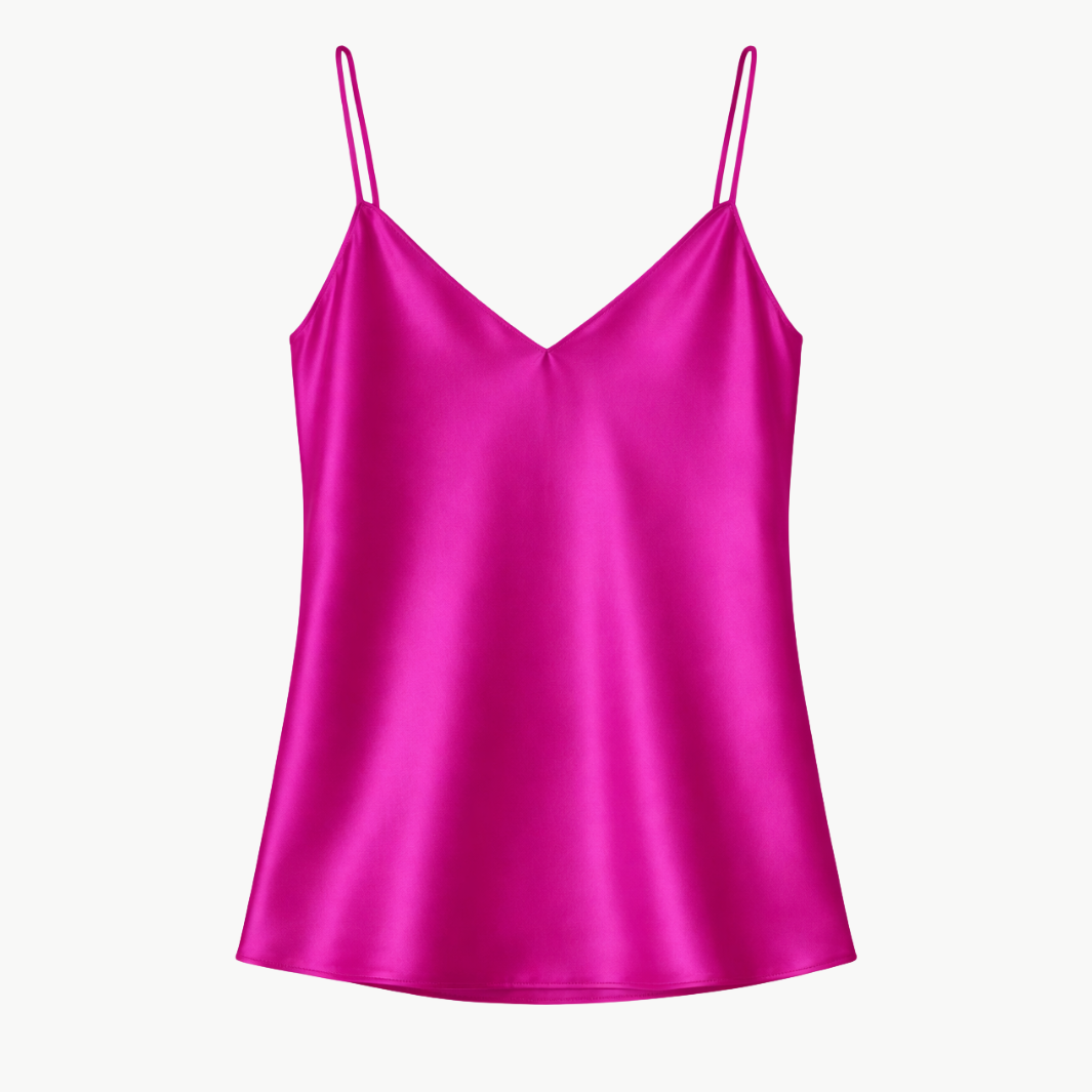 GLORIA V-NECK SILK CAMI