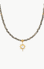 DREAMS OF PROSPERITY PYRITE NECKLACE by Satya Jewelry - Romi Boutique