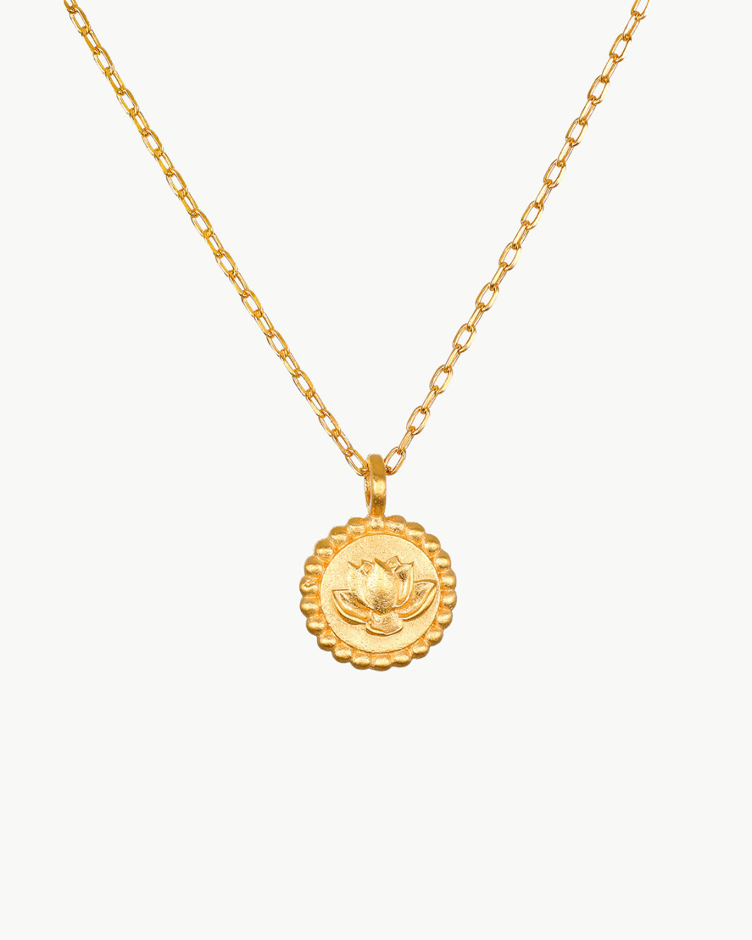 EMERGING POTENTIAL LOTUS NECKLACE by Satya Jewelry - Romi Boutique
