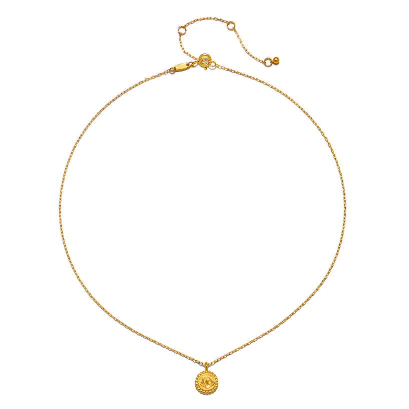 EMERGING POTENTIAL LOTUS NECKLACE by Satya Jewelry - Romi Boutique