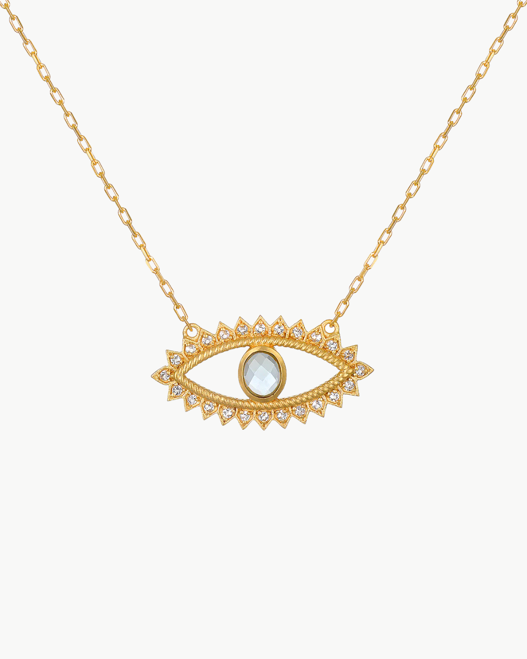 KEEPER OF POSITIVITY EYE NECKLACE by Satya Jewelry - Romi Boutique