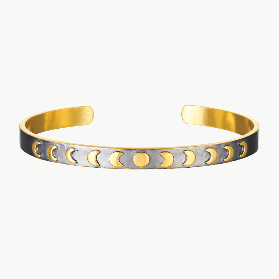 SPIRITUAL EVOLUTION MOON PHASE CUFF - Romi Boutique
