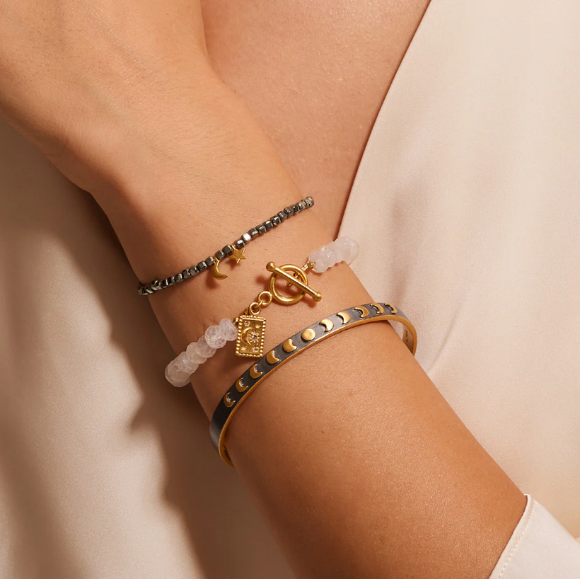SPIRITUAL EVOLUTION MOON PHASE CUFF - Romi Boutique