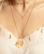 TEARDROP LOTUS GOLD NECKLACE by Satya Jewelry - Romi Boutique