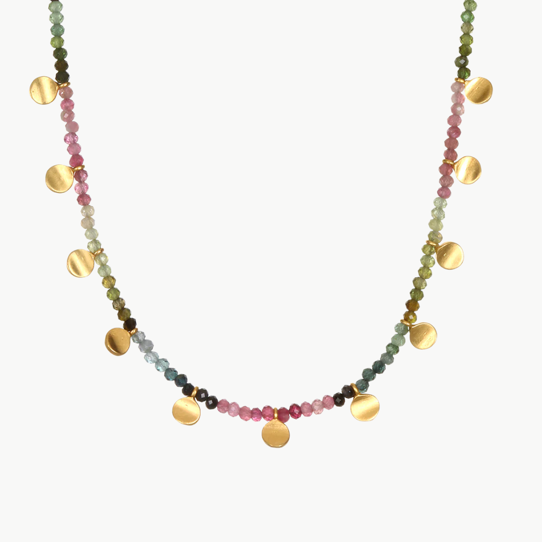 PEACE AND PROTECTION TOURMALINE CHOKER by Satya Jewelry - Romi Boutique