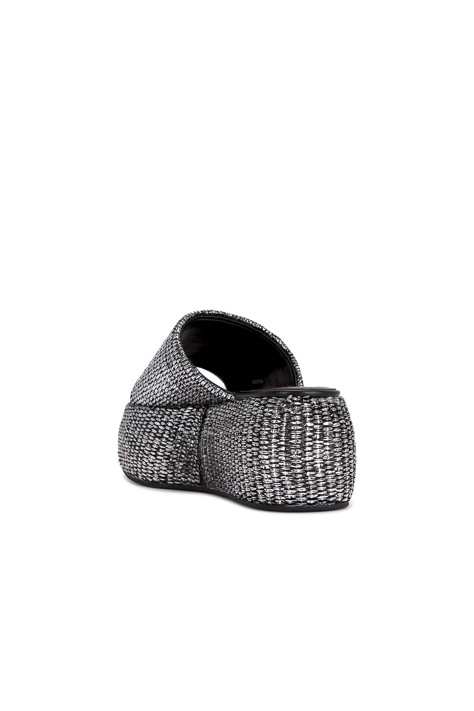 METALLIC RAFFIA CLOUDY PLATFORM by Simon Miller - Romi Boutique