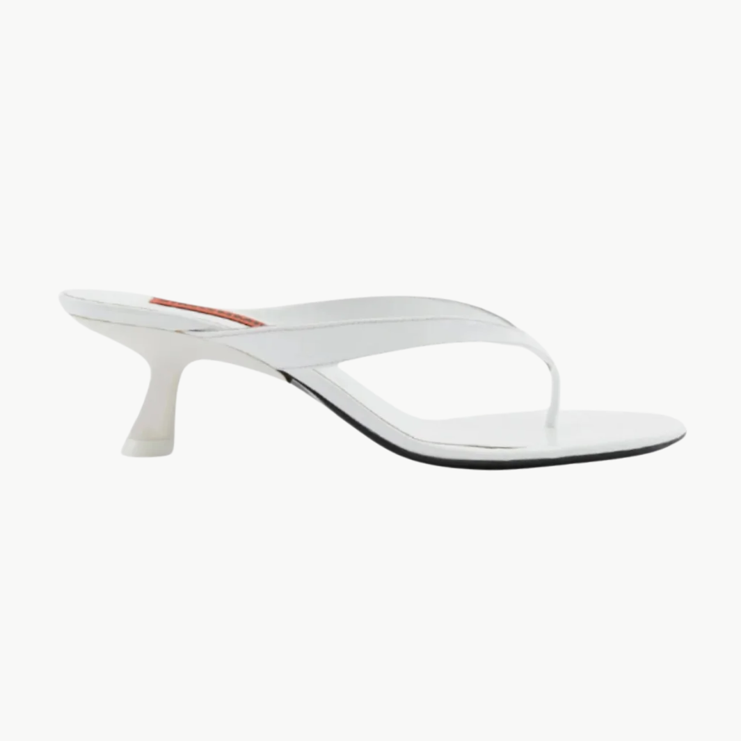 BEEP THONG IN WHITE - Romi Boutique