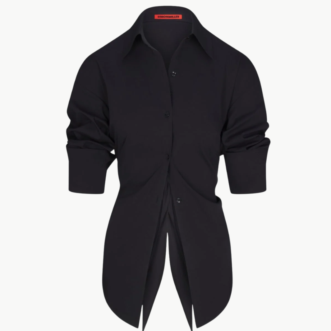 LOCH POPLIN BUTTON UP by Simon Miller - Romi Boutique
