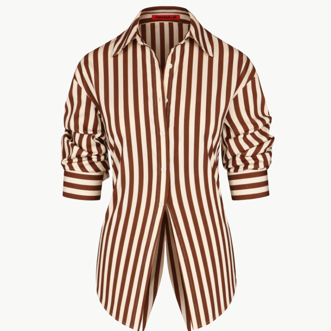 LOCH POPLIN BUTTON UP by Simon Miller - Romi Boutique