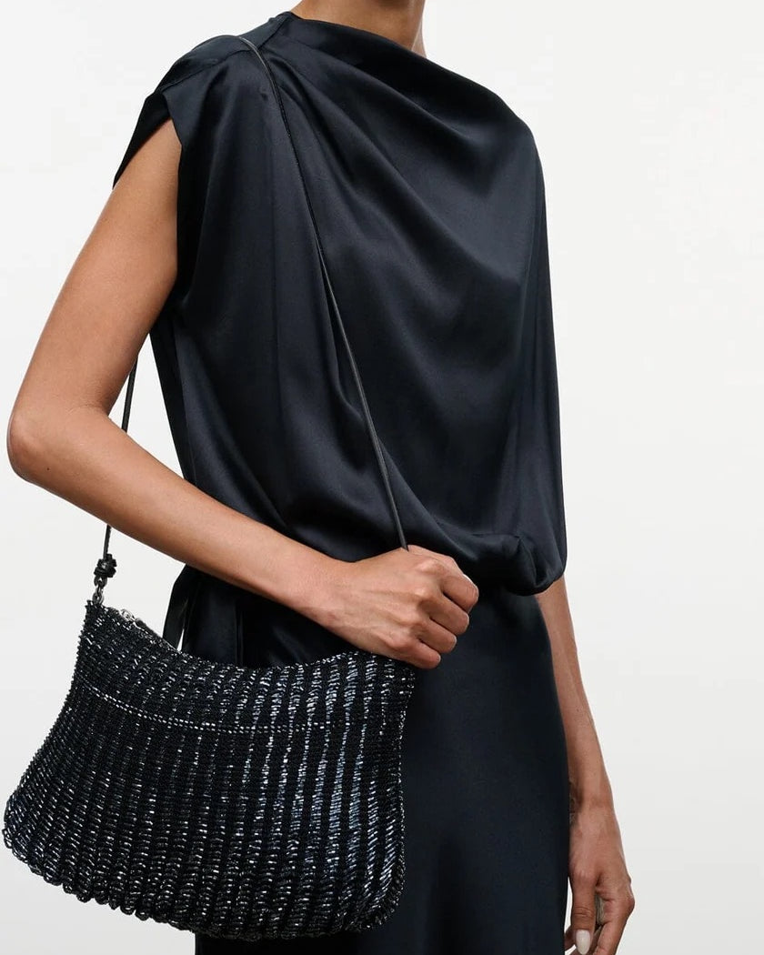 Staud Asta Shoulder Bag at Romi Boutique