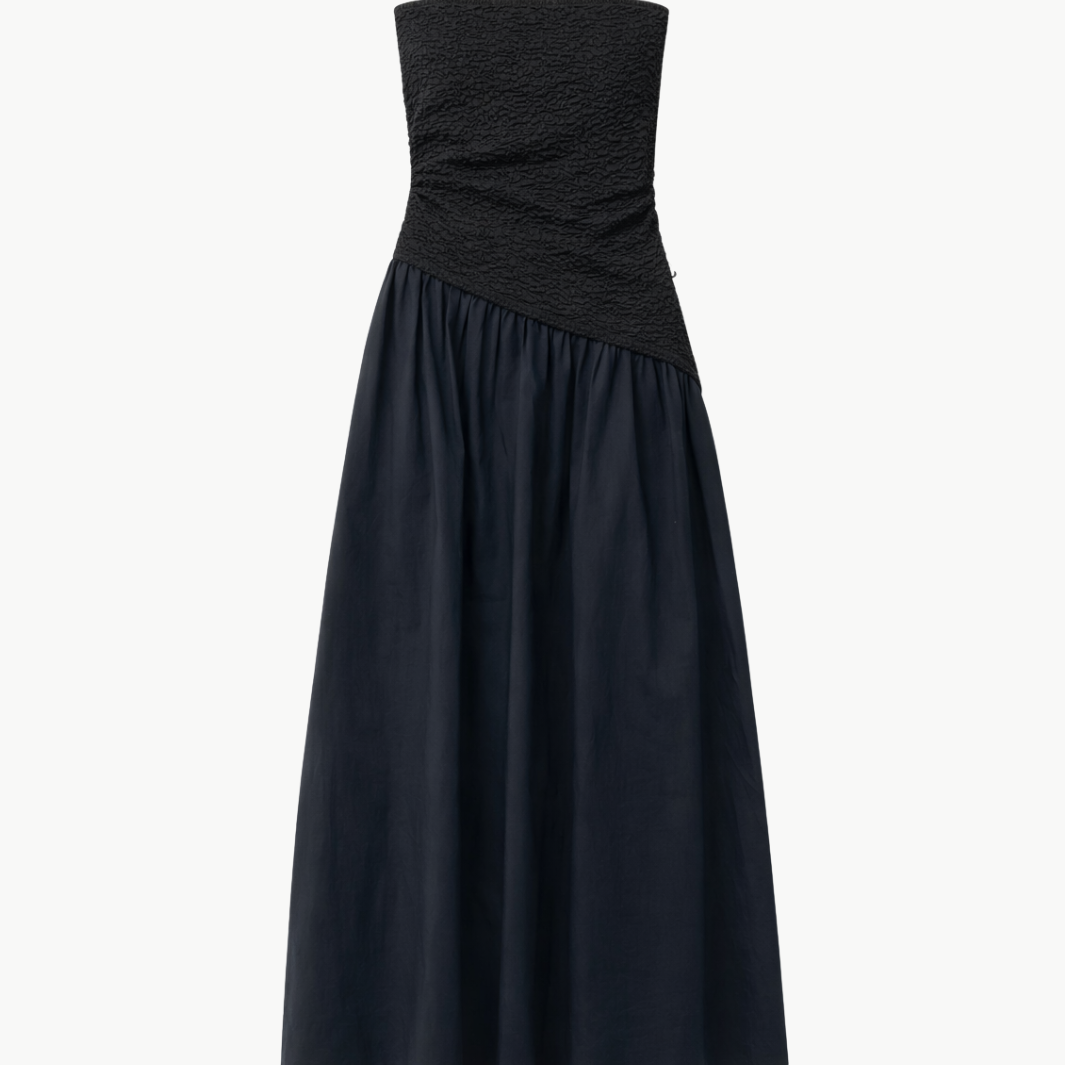 NIA DRESS IN BLACK - Romi Boutique