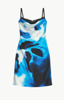EVANGELINE SILK MIDI DRESS - Romi Boutique