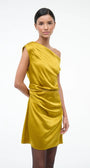MINI PHARE DRESS IN TURMERIC - Romi Boutique