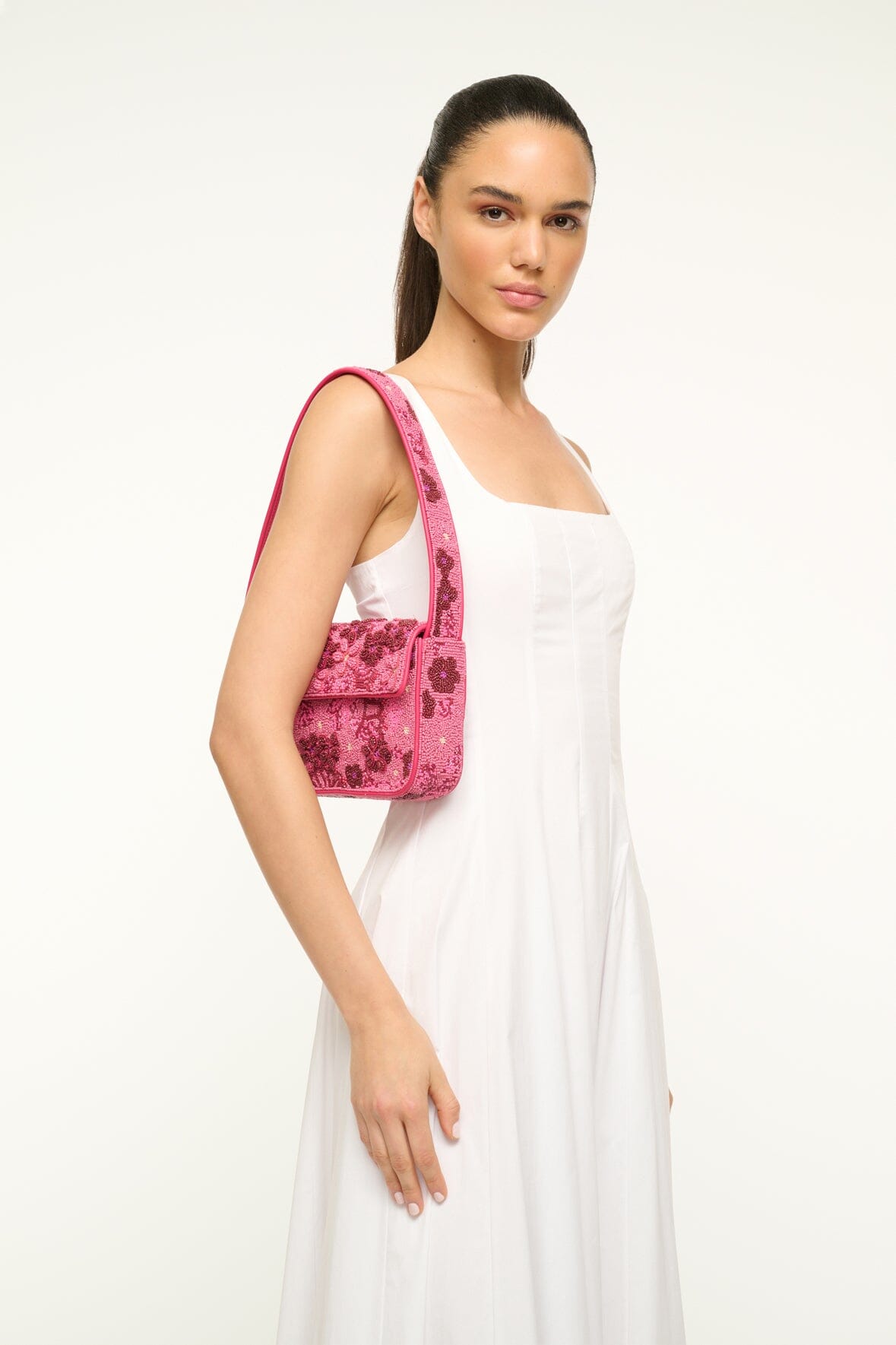 TOMMY BEADED BAG IN BLOSSOM GARDEN PARTY - Romi Boutique